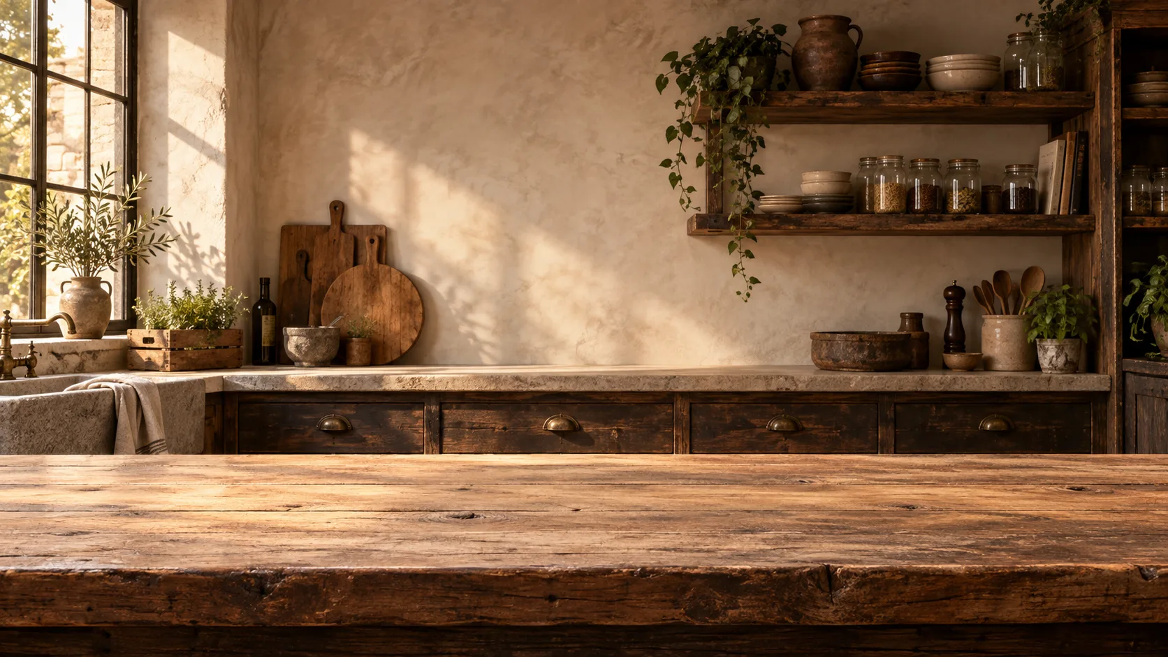 Illustration narrative : kitchen